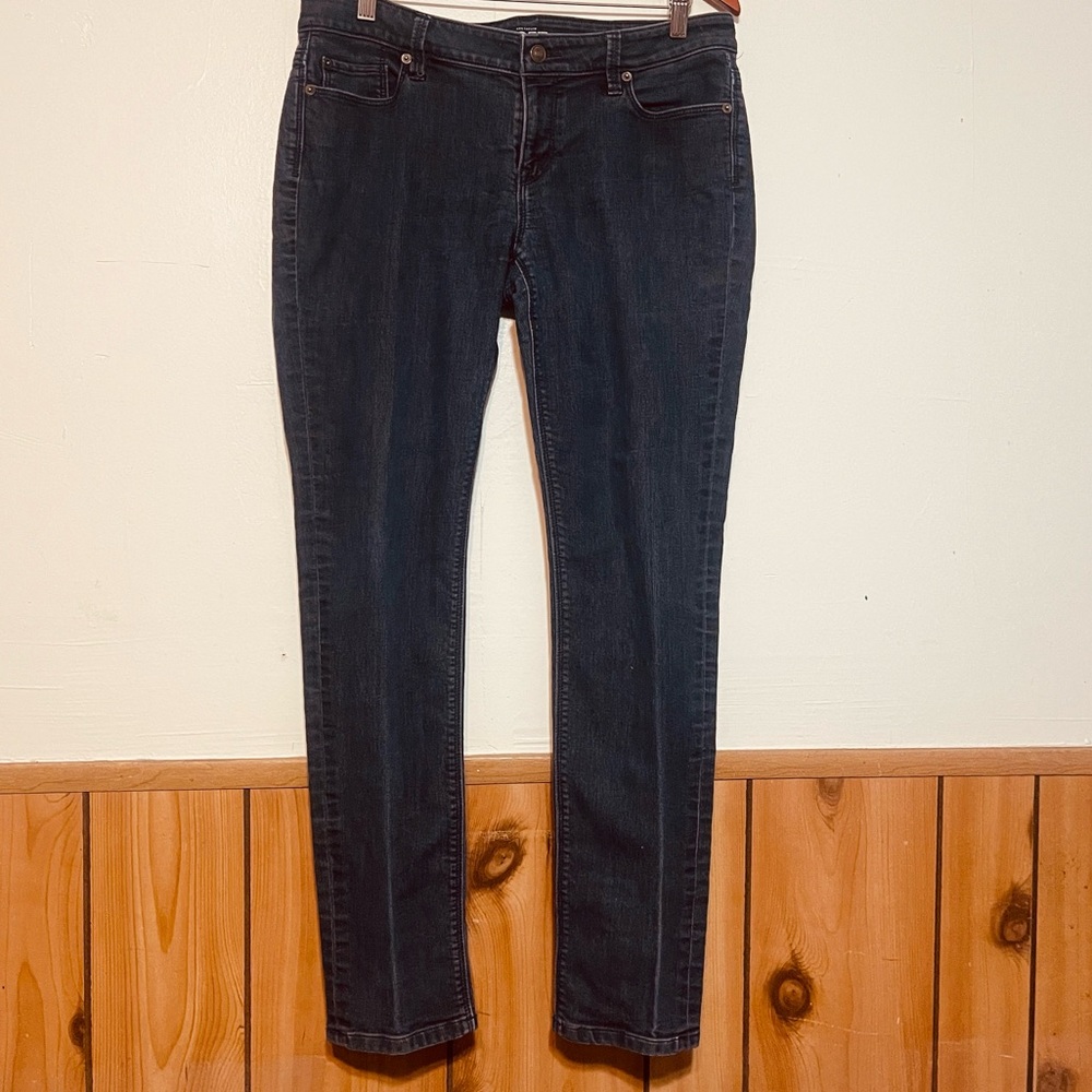 LOFT Women's Slim Skinny Jeans - Dark Indigo